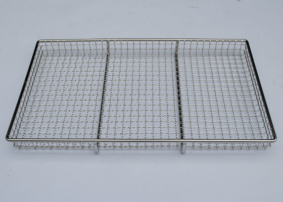 Un buen precio. Categoría alimenticia que cuece el alambre de acero inoxidable Mesh Cable Tray del SGS 1.5m m en línea