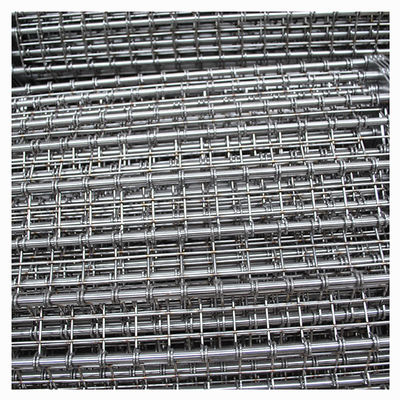 Vínculo espiral Mesh Conveyor Belt With Chain del ojo
