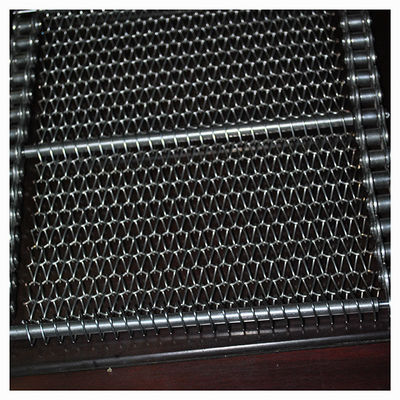 El doble equilibró el alambre de acero inoxidable Mesh Conveyor Belt de los 2m