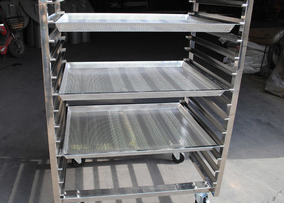 Un buen precio. Ss201 carretilla del pan de 15 capas para el equipo de la cocina de los alimentos de preparación rápida en línea