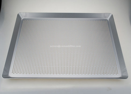 Un buen precio. Baguette perforado de aluminio Tray For Oven de 400x300m m en línea