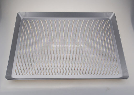 18x26 avanzan lentamente el agujero de aluminio de 5x3m m perforado cocinando la bandeja