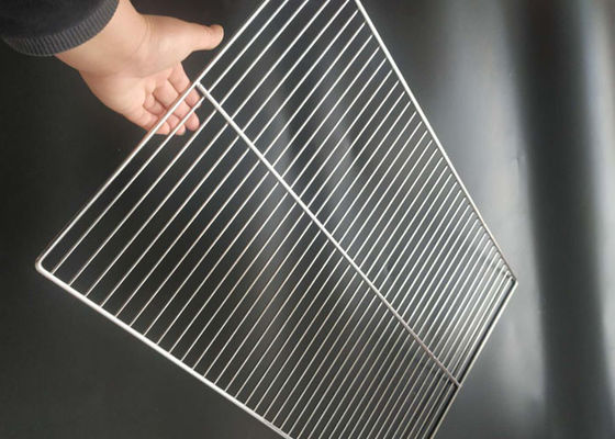Un buen precio. El SGS pasó los 60x40cm el alambre Mesh Cooking Tray For Oven en línea