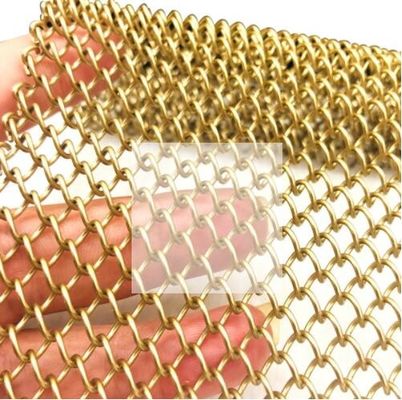 Un buen precio. Metal de oro Mesh Curtains For Room Dividers de la alambrada 3x3m m decorativo en línea