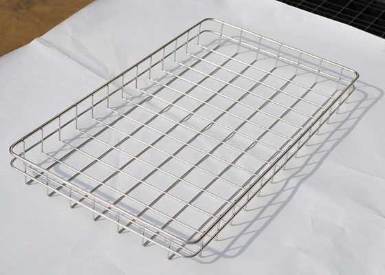 Modificado para requisitos particulares 304 agujeros de acero inoxidables de 30m m ate con alambre a Mesh Tray los 60cm los x 40cm