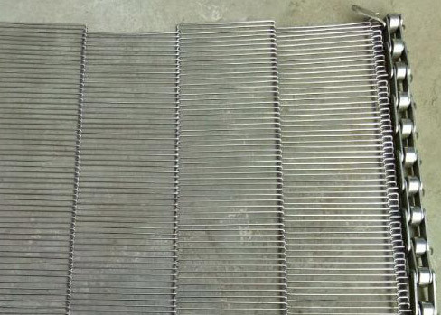 Un buen precio. Correa plana de Flex Chocolate Chain Mesh Conveyor no tóxica en línea