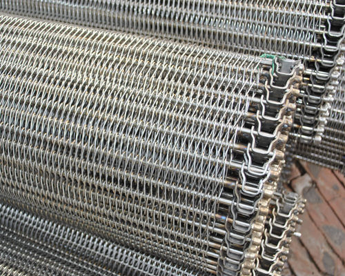 Congelador espiral que seca la banda transportadora de la alambrada del FDA