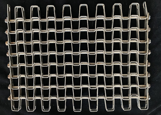Un buen precio. Alambre plano Mesh Conveyor Belt For Food del panal que procesa el túnel Oven Drying Baking en línea
