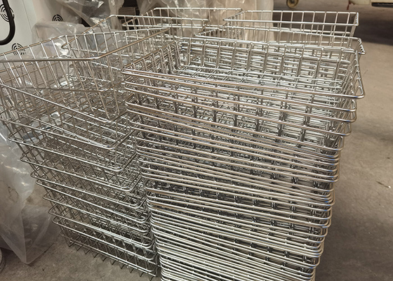 Un buen precio. Panadería comercial Mesh Basket Custom Size de acero inoxidable 304 tortas del pan que almacenan en línea